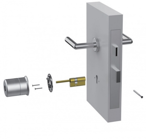 MOTOR SMART LOCK SILVER V.4940 - ЭЛЕКТРОННЫЙ ЗАМОК